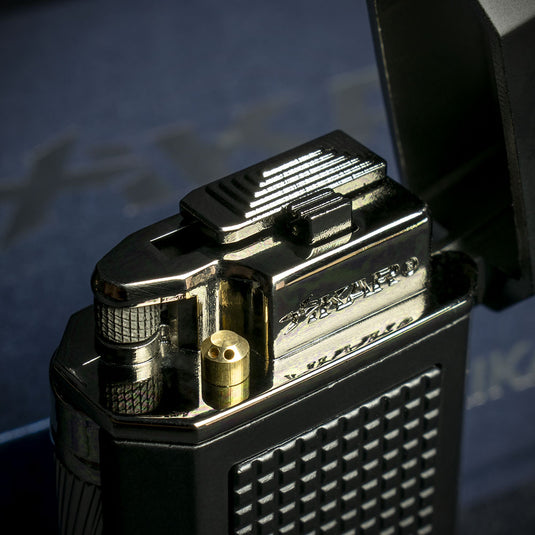 XiKar Ardore Double Soft Flame Cigar Lighter - Black