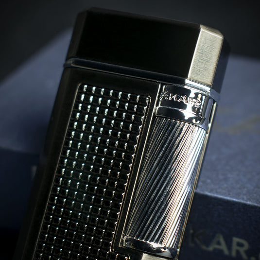 XiKar Ardore Double Soft Flame Cigar Lighter - Gunmetal