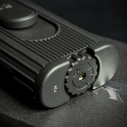 XiKar Hedron Hybrid Flame Cigar Lighter - Matte Black