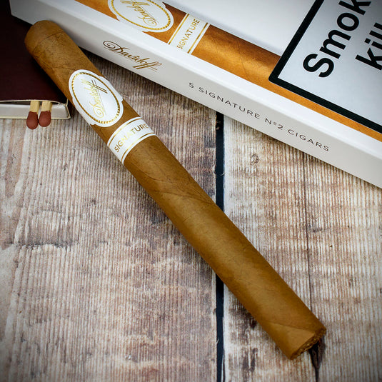  Pack of 5 -Davidoff Signature No. 2 Cigars