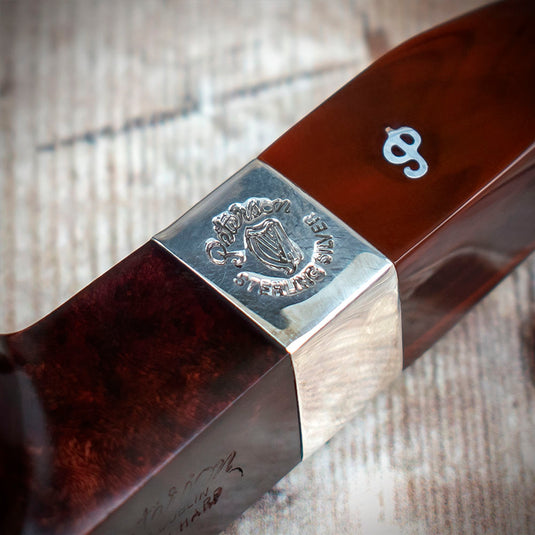 Harp Briar Pipe By Peterson Of Dublin - Shape No.80s