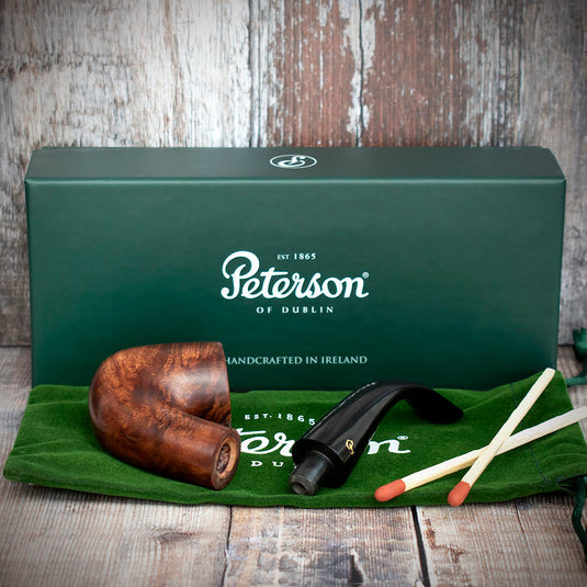 Aran Briar Pipe By Peterson of Dublin - Shape No.338