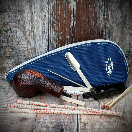 Savinelli | One Rustic Dark Brown Pipe Kit 321
