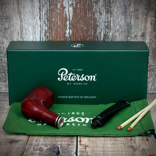Killarney Red Briar Pipe By Peterson Of Dublin - Shape No.268
